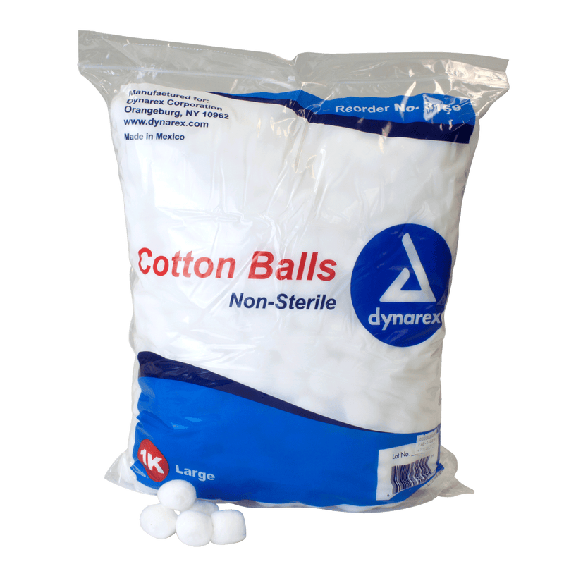 Dynarex Cotton Balls - Non-Sterile 3169