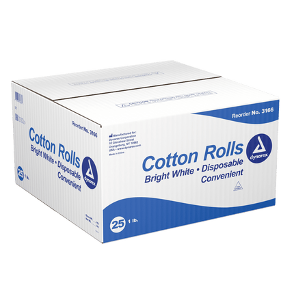 Dynarex Cotton Rolls 1 Lb.
