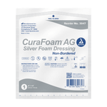 Dynarex CuraFoam AG Silver Foam Dressing - 4"X4" 3047