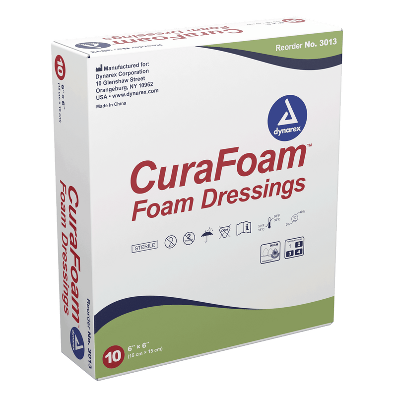 Dynarex CuraFoam Foam Dressings 3011