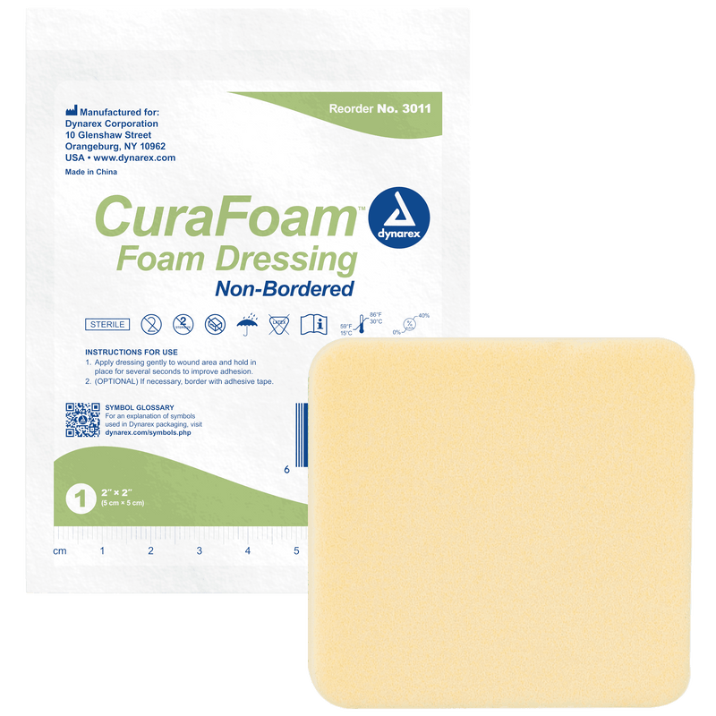 Dynarex CuraFoam Foam Dressings 3011