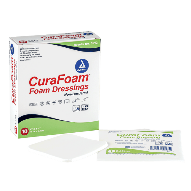 Dynarex | Dynarex CuraFoam Foam Dressings | 3012