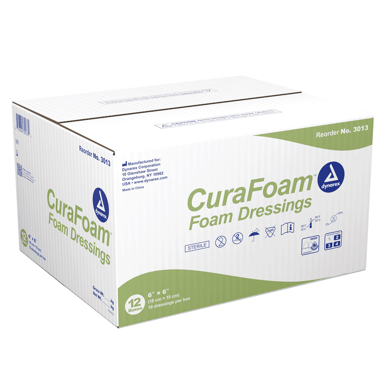 Dynarex CuraFoam Foam Dressings 3011