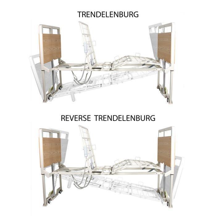 Dynarex D500 LTC 5 Function Ultra-Low Bed, 2