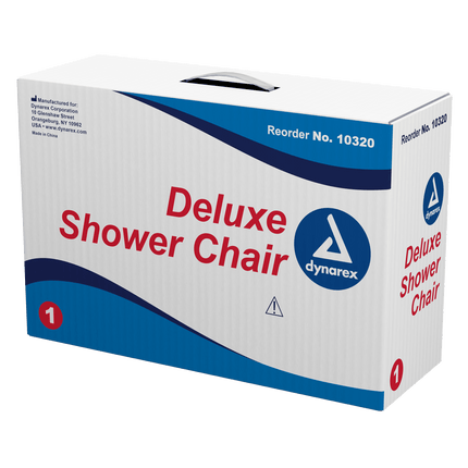 Dynarex Deluxe Shower Chair With Back | Dynarex | SurgiMac
