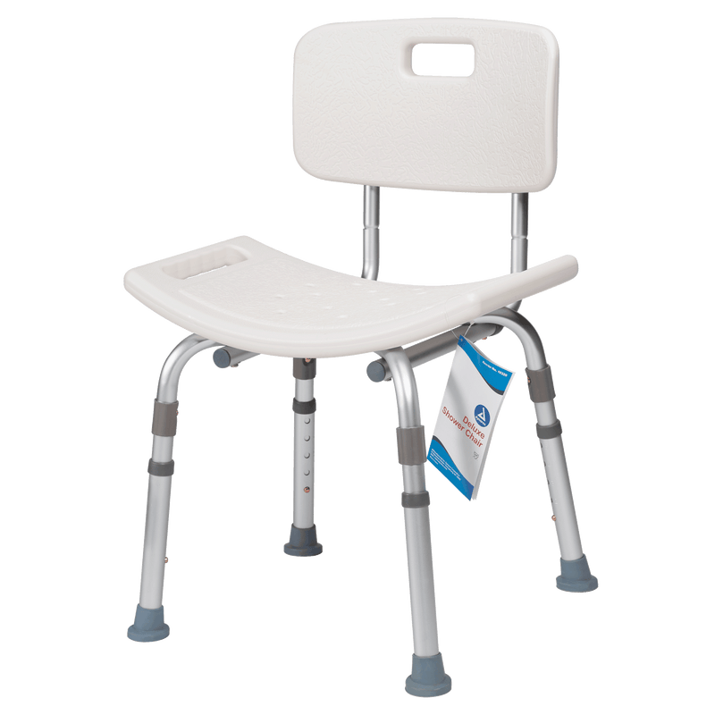Dynarex Deluxe Shower Chair With Back 10320