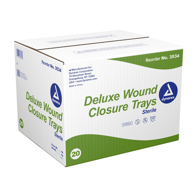 Dynarex | Dynarex Deluxe Wound Closure Trays | 3534