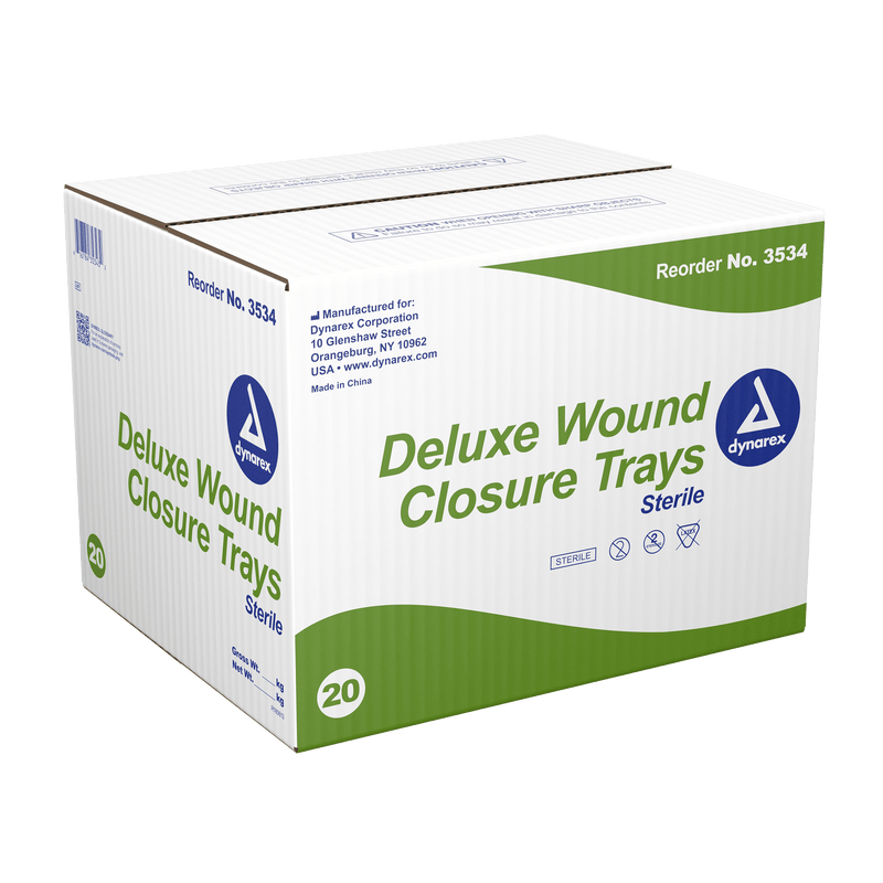 Dynarex Deluxe Wound Closure Trays 3534