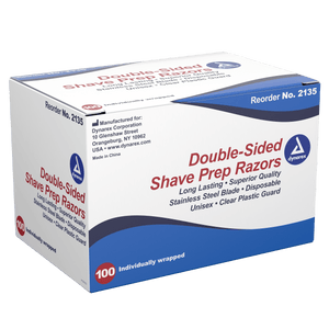 Dynarex Double-Sided Shave Prep Razors 2135
