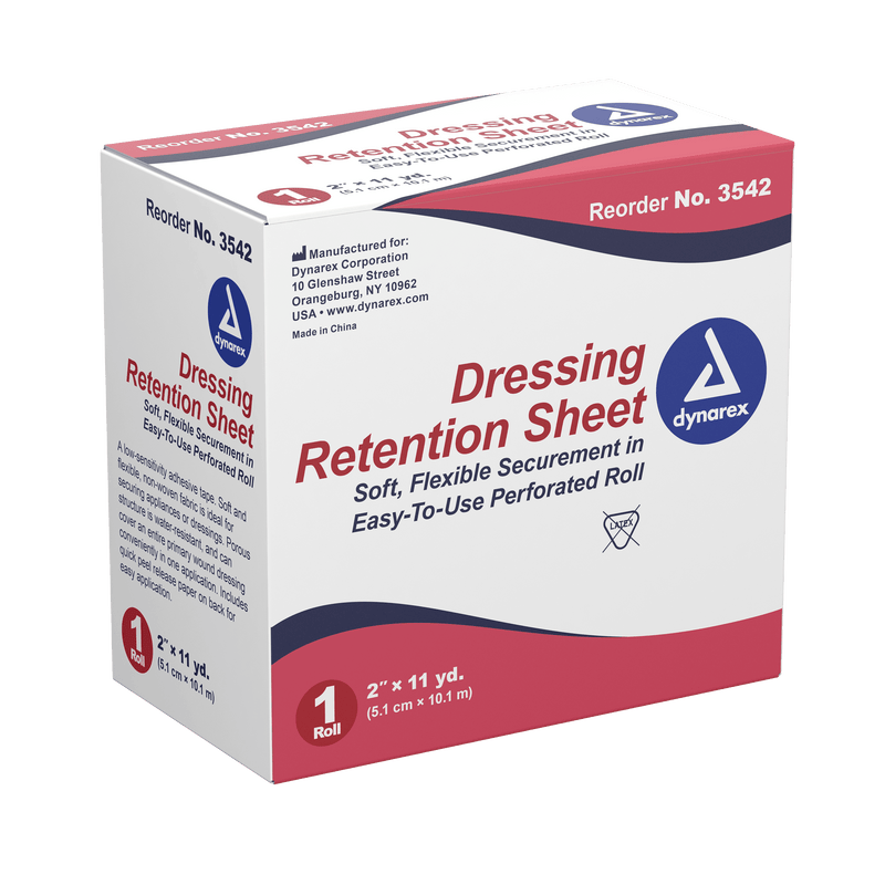 Dynarex Dressing Retention Sheet 3542