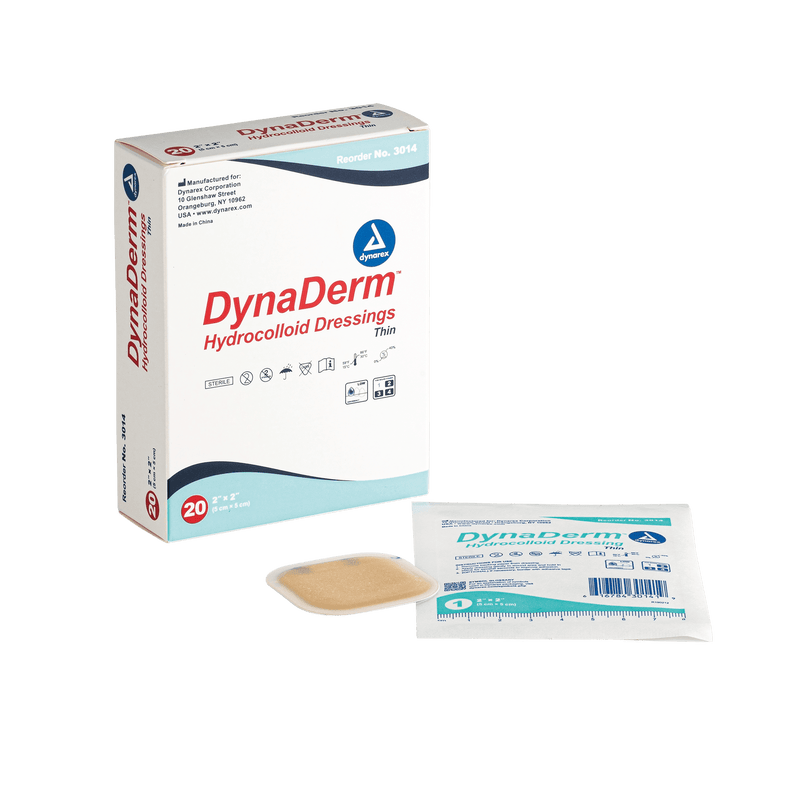 Dynarex DynaDerm Hydrocolloid Dressings 3014