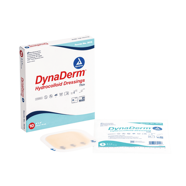 Dynarex | Dynarex DynaDerm Hydrocolloid Dressings | 3015