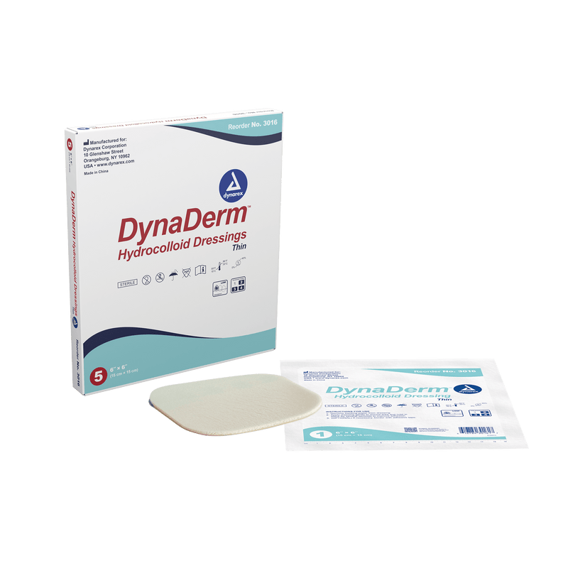Dynarex DynaDerm Hydrocolloid Dressings 3016