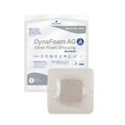 Dynarex | Dynarex DynaFoam AG Bordered Silver Foam Dressing - 4