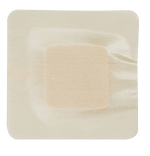 Dynarex DynaFoam AG Bordered Silver Foam Dressing - 4"X4" 3049
