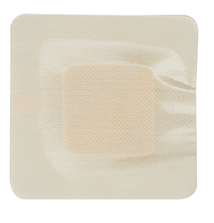 Dynarex DynaFoam AG Bordered Silver Foam Dressing - 4"X4" 3049