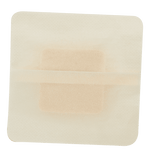 Dynarex DynaFoam AG Bordered Silver Foam Dressing - 4"X4" 3049
