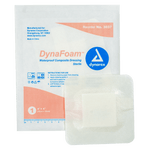 Dynarex DynaFoam Waterproof Bordered Foam Dressing 3037