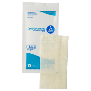 Dynarex DynaGinate AG Silver Calcium Alginate Dressings 3032