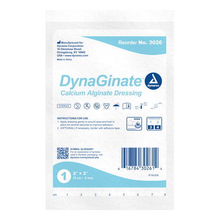 Dynarex DynaGinate Calcium Alginate Dressings