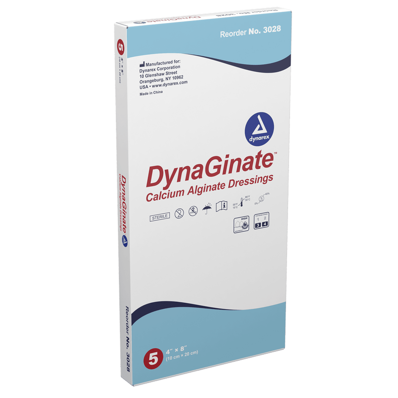 Dynarex DynaGinate Calcium Alginate Dressings 3026