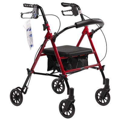 Dynarex DynaGo Flex - Adjustable Seat Height W Detachable Caster