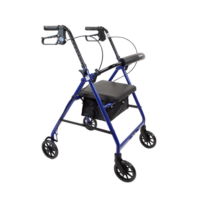 Dynarex | Dynarex DynaGo Quad 6 Rollators | 10201BL