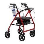 Dynarex DynaGo Quad 8 - Aluminum Rollator With 7.5inch Wheels 10202