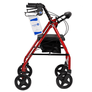 Dynarex DynaGo Quad 8 - Aluminum Rollator With 7.5inch Wheels 10202