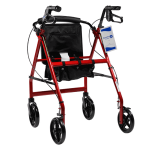 Dynarex DynaGo Quad 8 - Aluminum Rollator With 7.5inch Wheels 10202