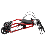 Dynarex DynaGo Quad 8 - Aluminum Rollator With 7.5inch Wheels 10202