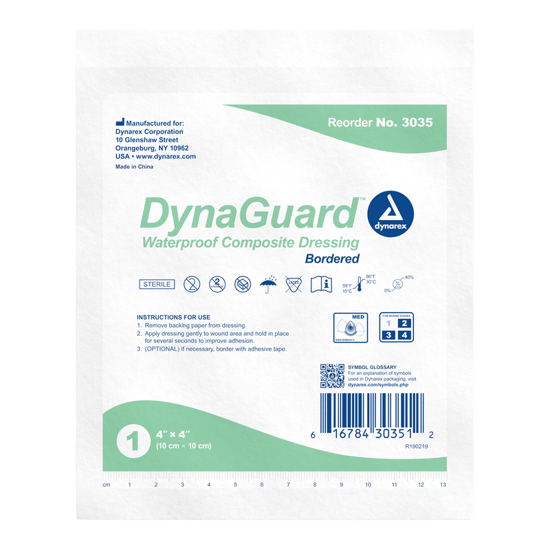 Dynarex DynaGuard Waterproof Dressings 3035