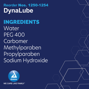 Dynarex DynaLube Lubricating Jelly 1250