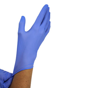 Dynarex DynaPlus Nitrile Exam Gloves, Powder-Free 2515