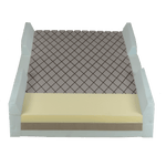 Dynarex DynaRest Deluxe Tri-Layer Foam Mattress 10421