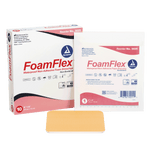 Dynarex FoamFlex Non-Adhesive Waterproof Foam Dressings 3025