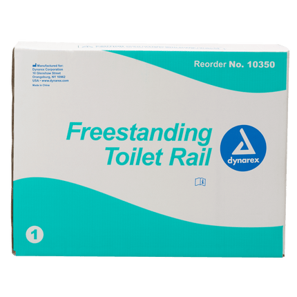 Dynarex Freestanding Toilet Rail