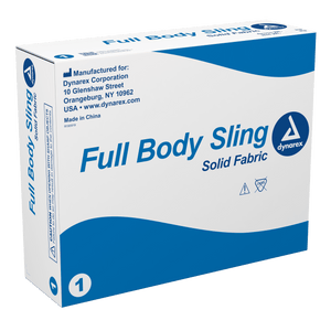 Dynarex Full Body Slings With Commode Opening 10742MD