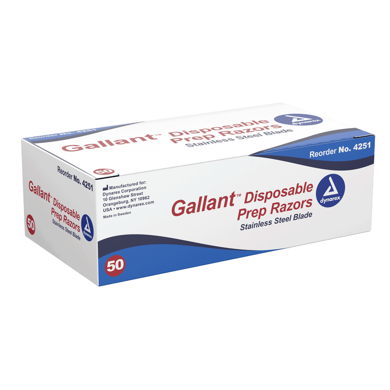 Disposable Prep Razors, Dynarex Gallant 4251-D