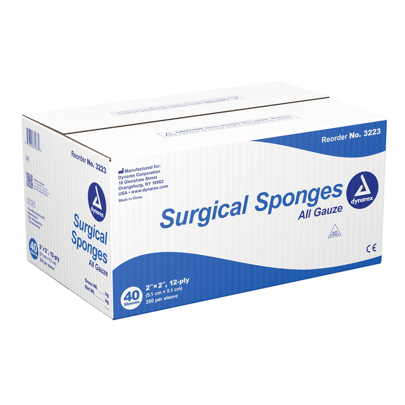 Dynarex Gauze Sponges & Pads Sterile & Non Sterile 3322