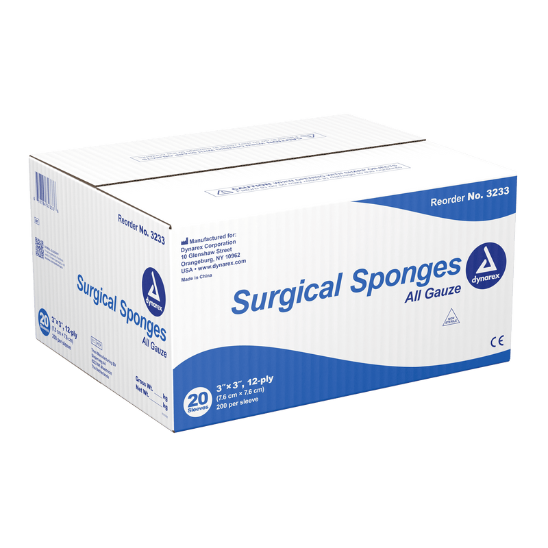 Dynarex Gauze Sponges & Pads Sterile & Non Sterile 3322