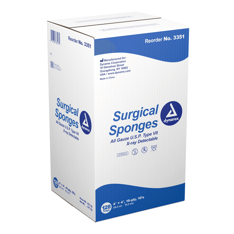Dynarex Gauze Sponges & Pads Sterile & Non Sterile 3322