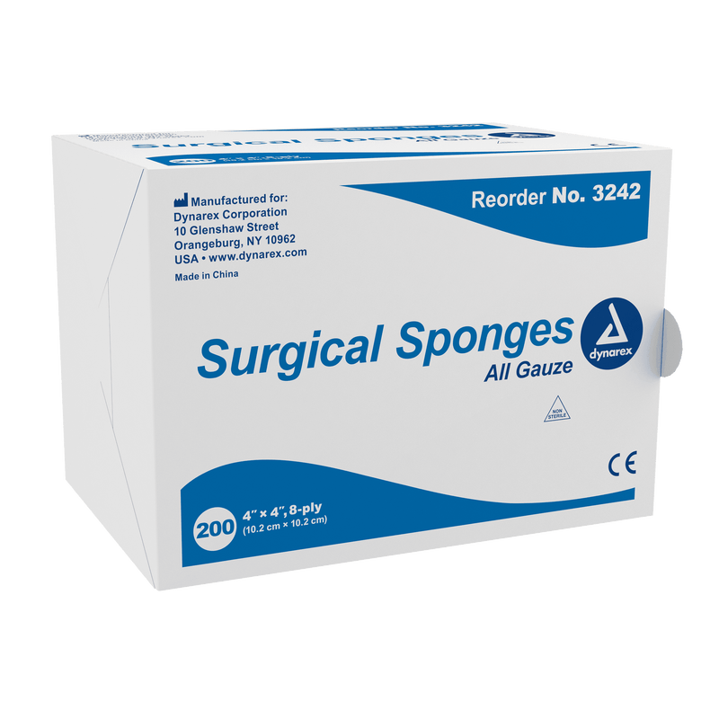 Dynarex Gauze Sponges & Pads Sterile & Non Sterile 3242