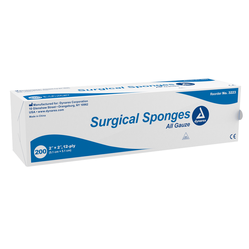 Dynarex Gauze Sponges & Pads Sterile & Non Sterile 3223