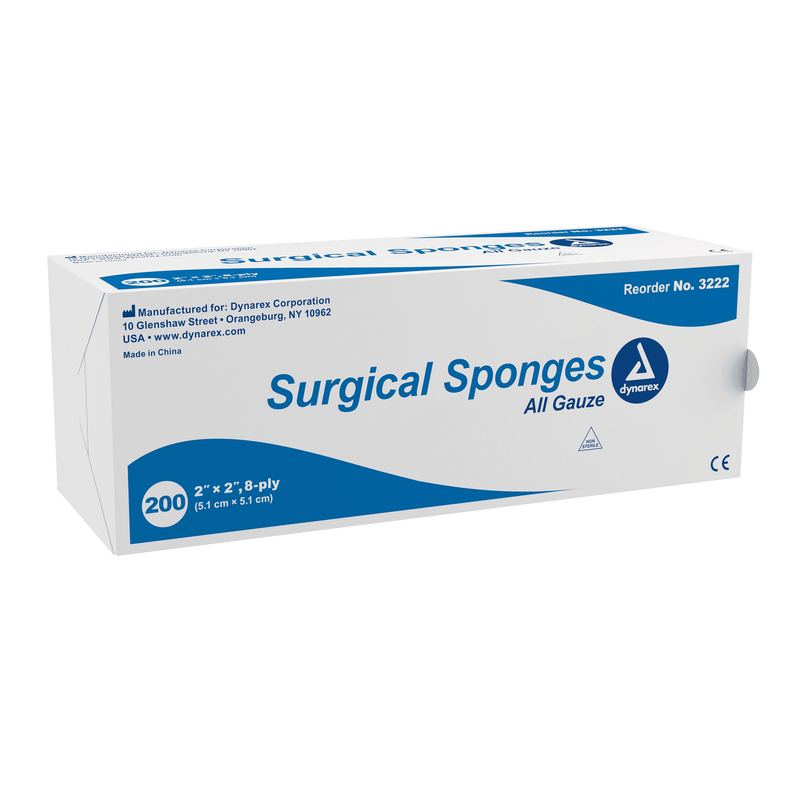 Dynarex Gauze Sponges & Pads Sterile & Non Sterile 3222