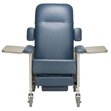 Dynarex Geri Chair Infinite Position Recliner - Blueridge | 10522 | | Ahmar, Geri Chair, Patient Room | Dynarex | SurgiMac