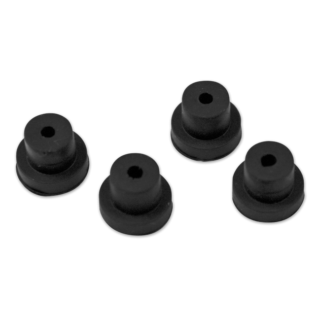 Dynarex | Dynarex Grommet Nipples Black | 2179