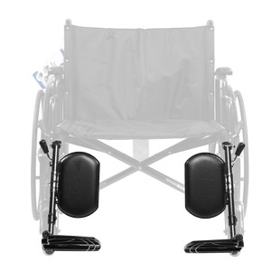 Dynarex Heavy Duty Plus Elevating Leg Rest - Bariatric 10264