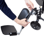 Dynarex Heavy Duty Plus Elevating Leg Rest - Bariatric 10264