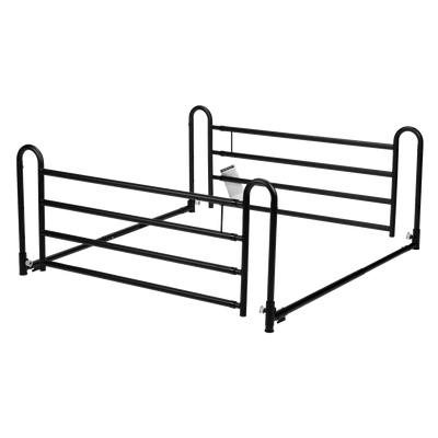 Dynarex Homecare Adjustable Full Length Bed Rail